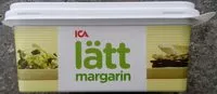 Mängden socker i ICA Lättmargarin