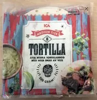 Mängden socker i Tortilla