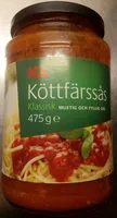 Mängden socker i ICA Köttfärssås Klassisk