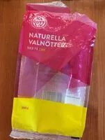 Mängden socker i Naturella valnötter