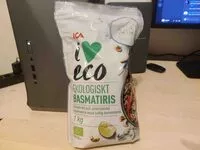 Mängden socker i Ecologiški basmati ryžiai