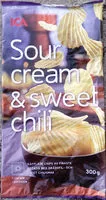 Mängden socker i ICA Sour cream & sweet chili