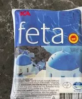 Mängden socker i Feta