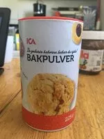 Mängden socker i Bakpulver