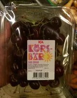 Mängden socker i Körsbär