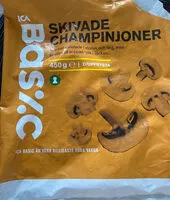 Mängden socker i skivade champinjoner