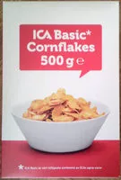 Mängden socker i ICA Basic Cornflakes