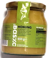 Mängden socker i Honung