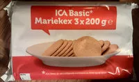 Mängden socker i ICA Basic Mariekex