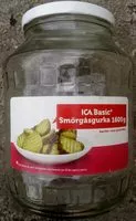 Mängden socker i ICA Basic Smörgåsgurka
