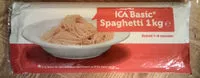 Mängden socker i ICA Basic Spaghetti