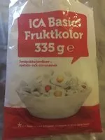 Mängden socker i Ica Basic Fruktkolor