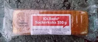Mängden socker i ICA Basic Sockerkaka