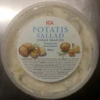 Mängden socker i ICA Potatissallad Crème Fraiche