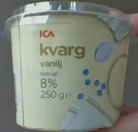 Mängden socker i ICA Kvarg Vanilj