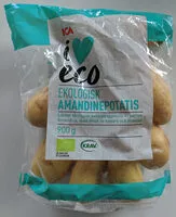 Mängden socker i Ekologisk Amandinepotatis