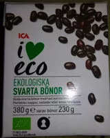 Mängden socker i Ekologiska svarta bönor