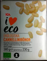 Mängden socker i ekologiska cannellinibönor