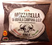 Mängden socker i ICA Mozzarella Di Bufala Campana D.O.P.
