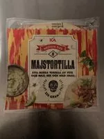 Mängden socker i Majs tortilla