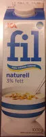 Mängden socker i ICA Fil Naturell