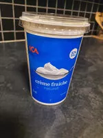 Mängden socker i Creme Fraiche naturell