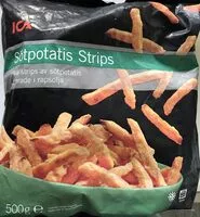 Mängden socker i Sötpotatis Strips