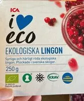 Mängden socker i Lingon