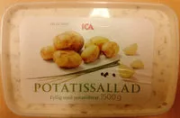 Mängden socker i ICA Potatissallad