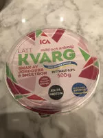 Mängden socker i Lätt Kvarg Jordgubb