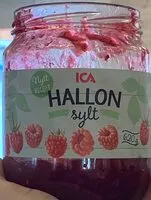 Mängden socker i Hallon sylt