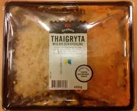 Mängden socker i ICA-kökets Thaigryta med ris och kyckling