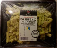 Mängden socker i ICA Kökets Säsongens smak Kyckling med pasta och pesto