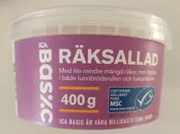 Mängden socker i Räk-sallad