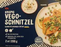 Mängden socker i Vego schnitzel