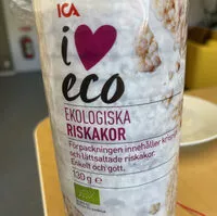 Mängden socker i Ekologiska riskakor