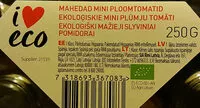 Mängden socker i Ekoloģiskie mini plūmju tomāti