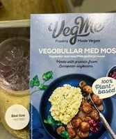 Mängden socker i Vegobullar med mos