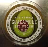 Mängden socker i Texas Longhorn Nice 'n Chunky Guacamole 95 % avocado