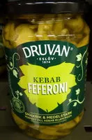 Mängden socker i Kebab feferoni