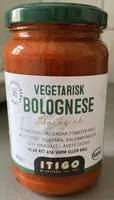 Mängden socker i Vegetarisk Eko Bolognese