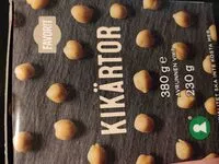 Mängden socker i Kikärtor