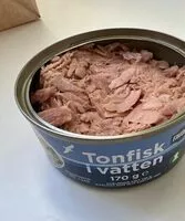 Mängden socker i Tonfisk i vatten