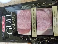 Mängden socker i Gull salami