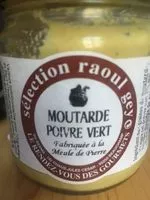 Mängden socker i Moutarde poivre vert