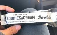 Mängden socker i Protein bar - cookies & cream