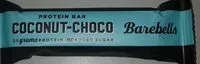 Mängden socker i Barebells Protein Bar, Coconut-choco