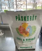 Mängden socker i Påskgröt kanel & rabarber