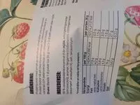 Mängden socker i Vassle smultron