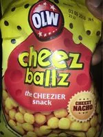 Mängden socker i Cheez Ballz